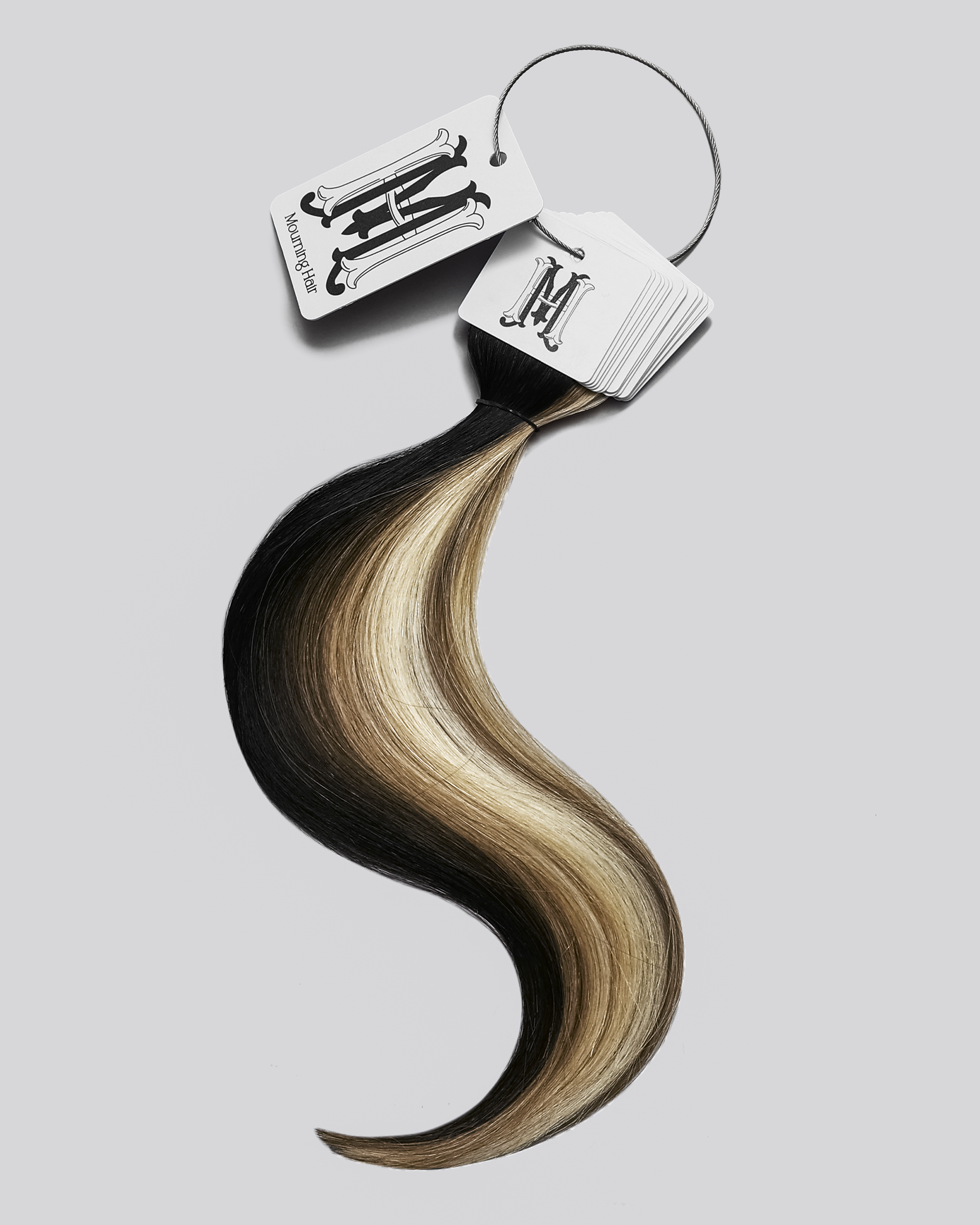 Mourning Hair Color Ring