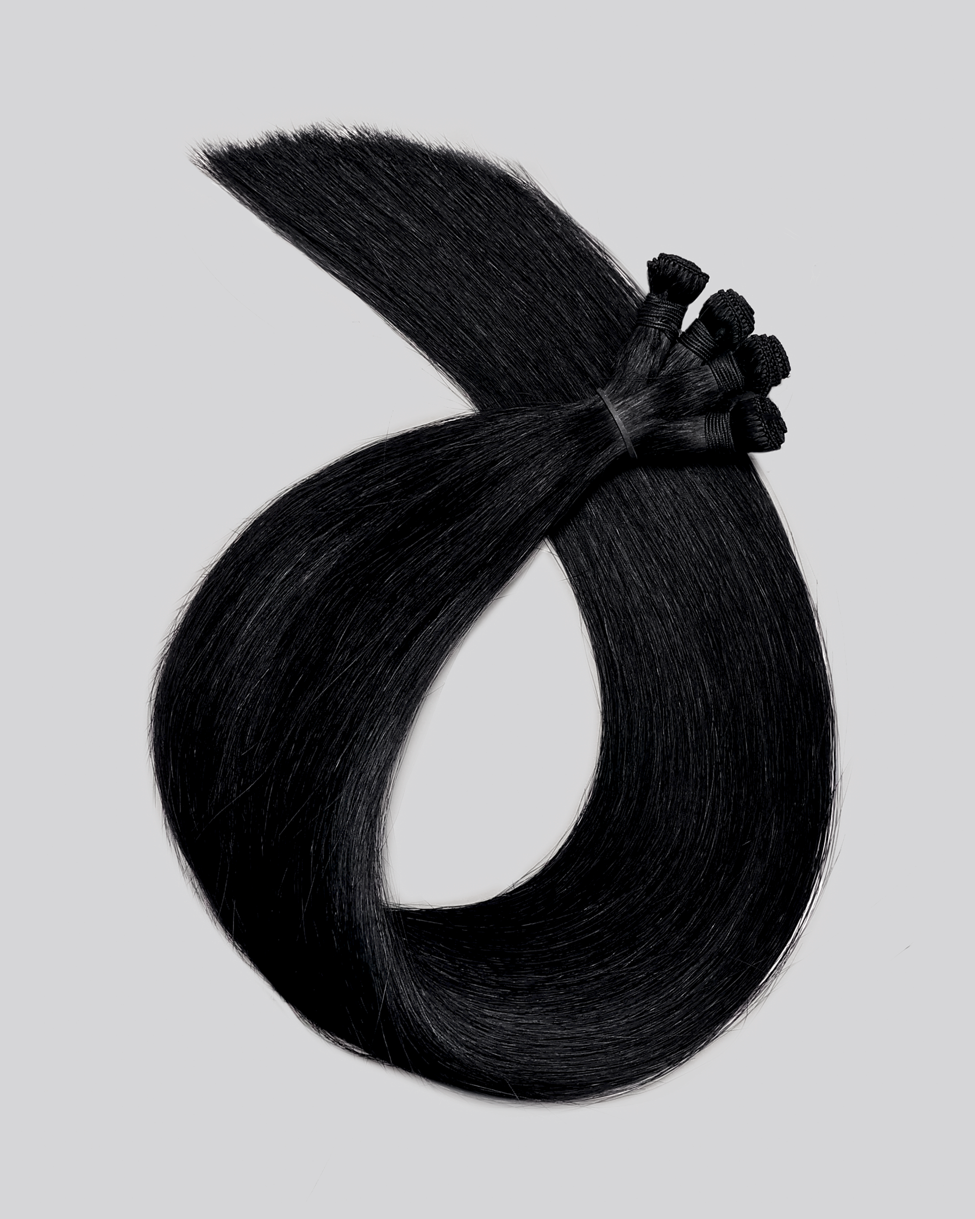 Straight Hand-Tied Hair Extensions