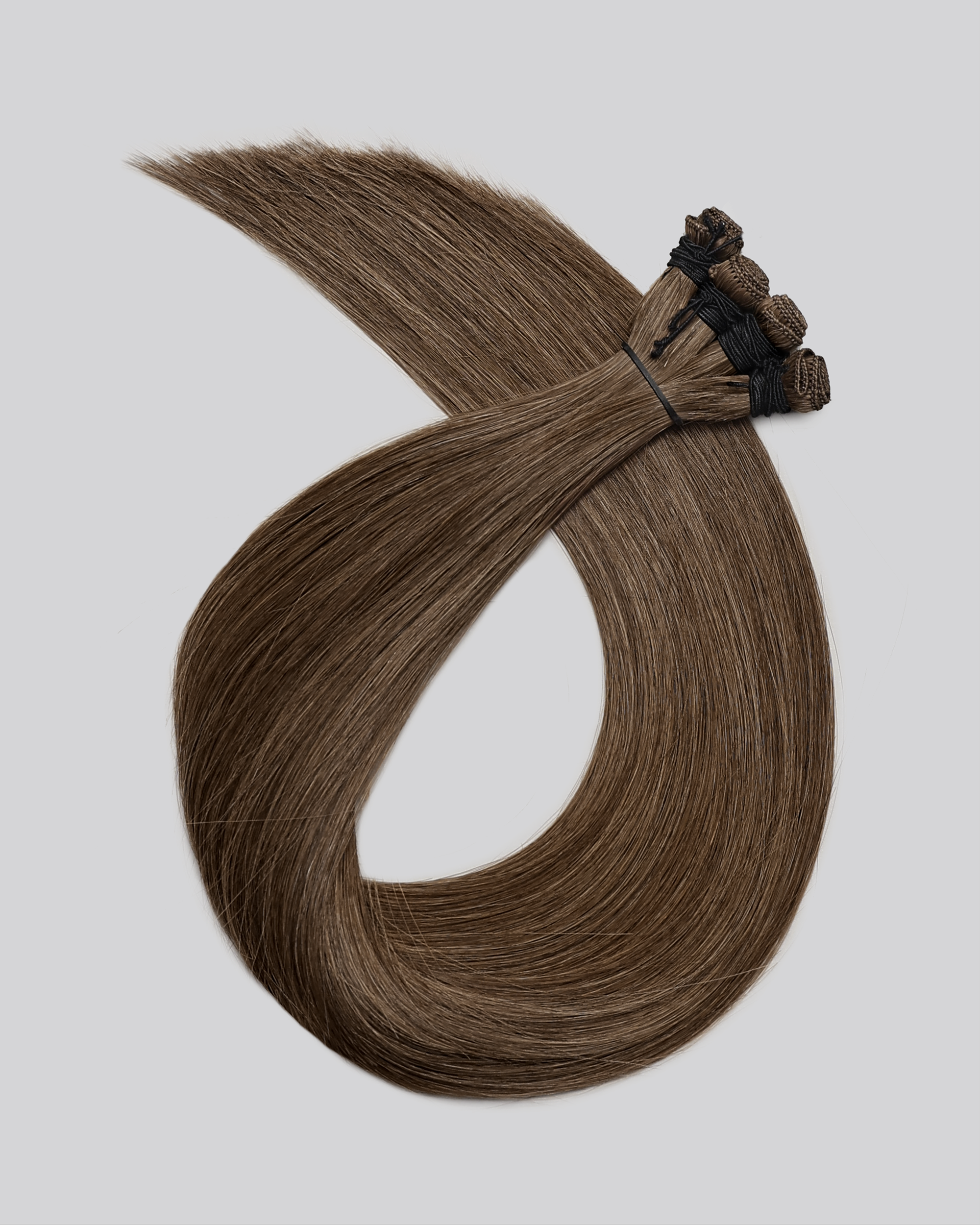 Straight Hand-Tied Hair Extensions