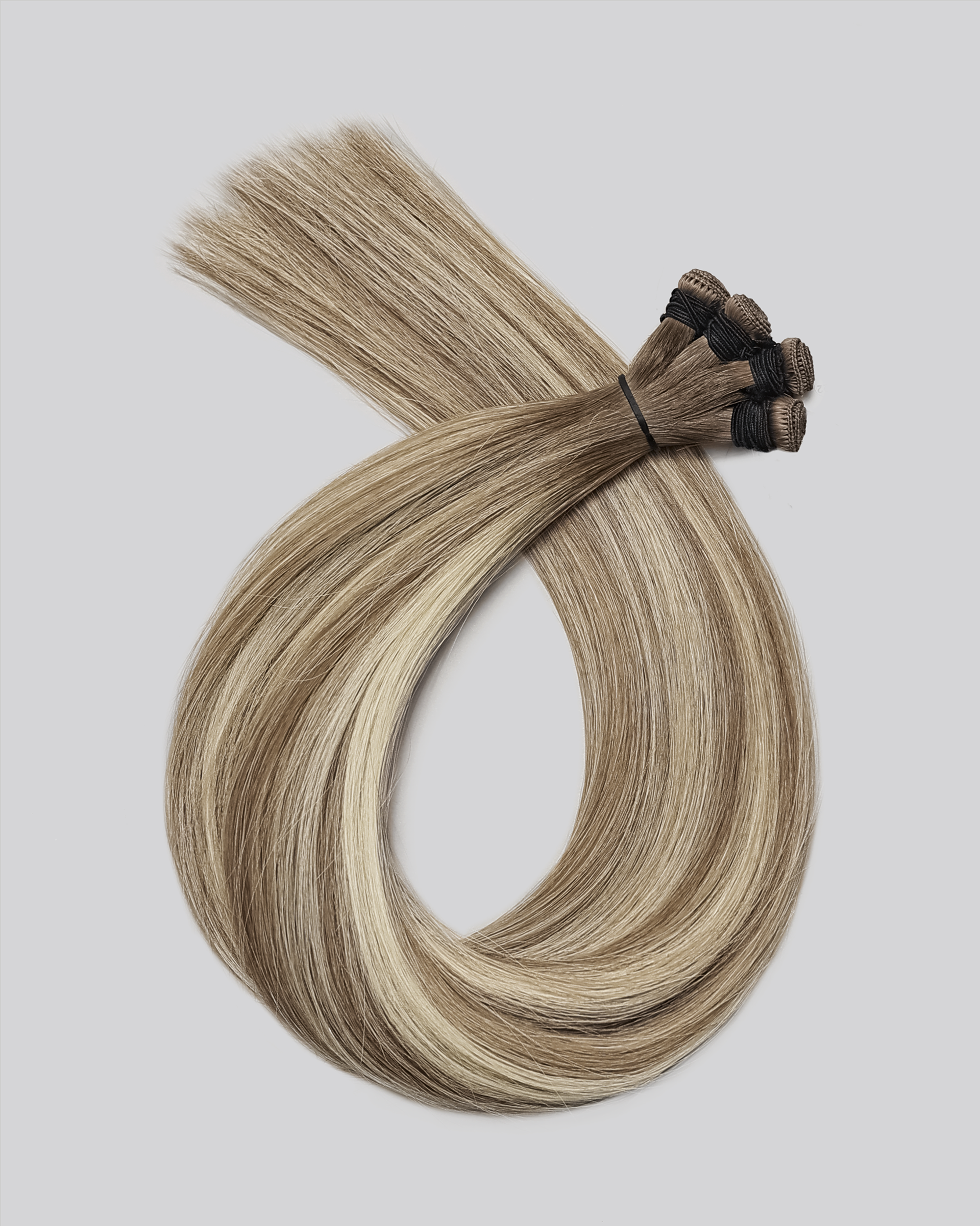 Straight Hand-Tied Hair Extensions