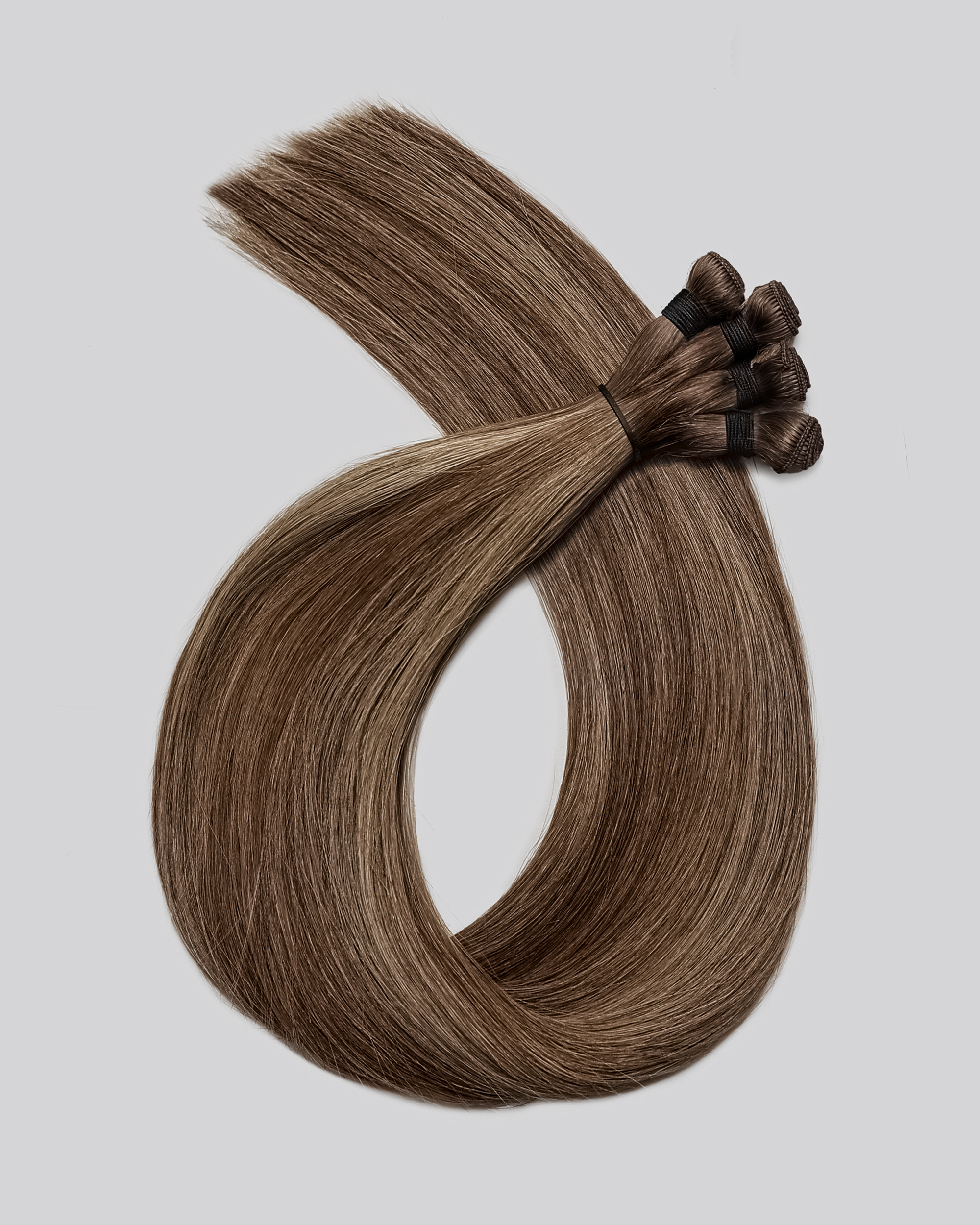 Straight Hand-Tied Hair Extensions