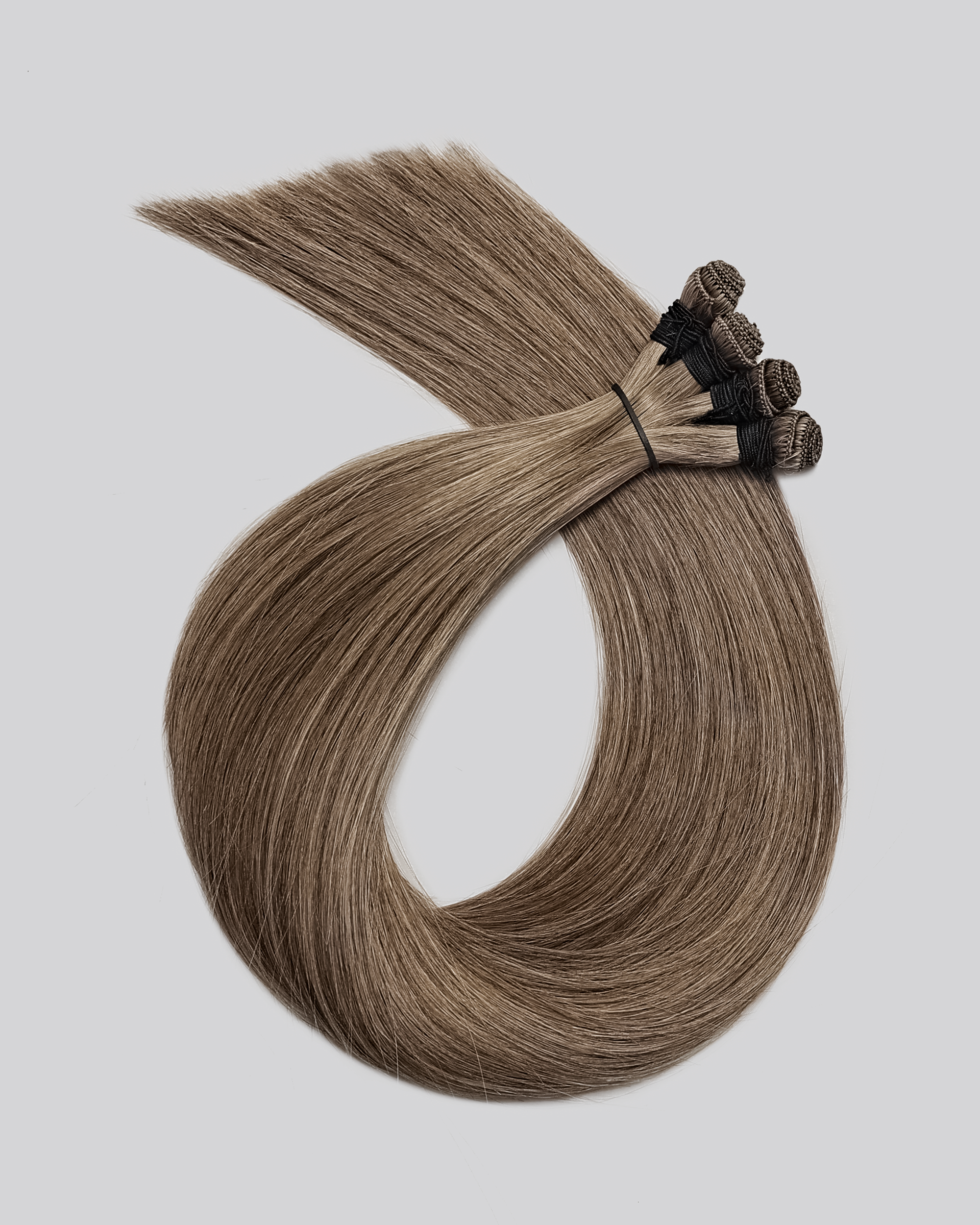 Straight Hand-Tied Hair Extensions