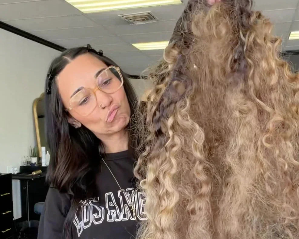 Was This a Bad Batch of Curly Extension Hair? Here’s What Actually Happened