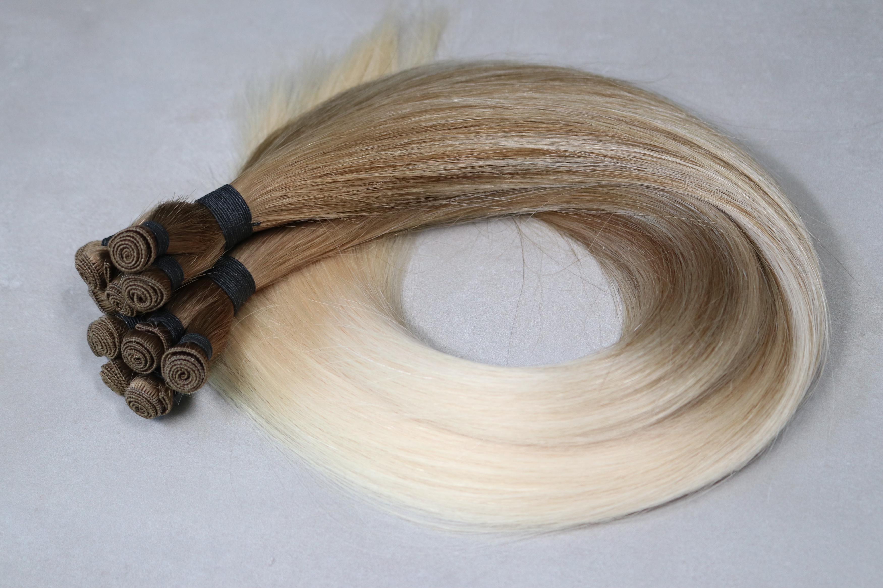 Straight Hand-Tied Hair Extensions